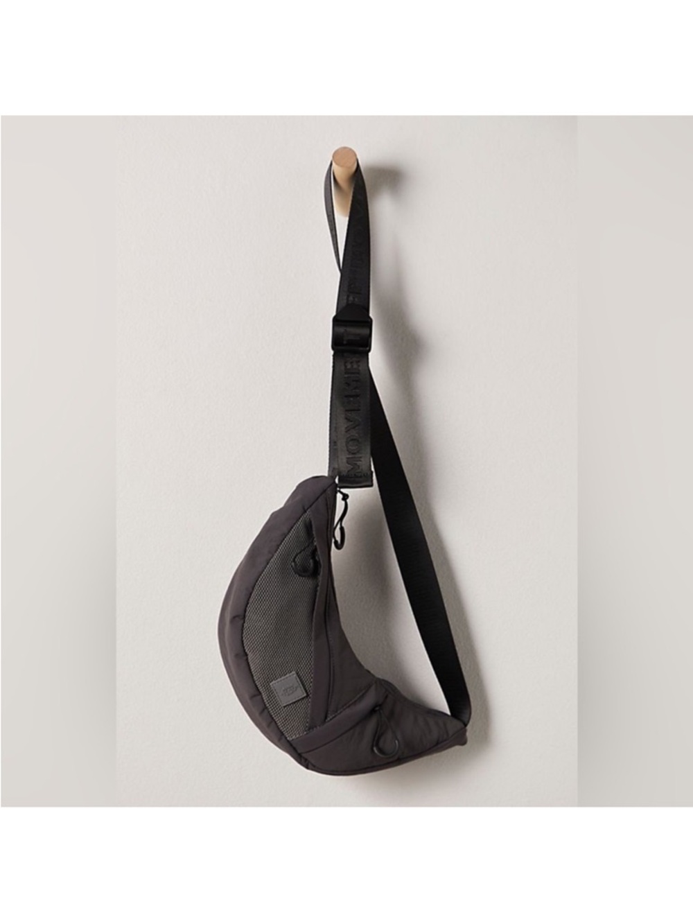 NWOT FP Movement by Free People Black Crossbody Sling Bag